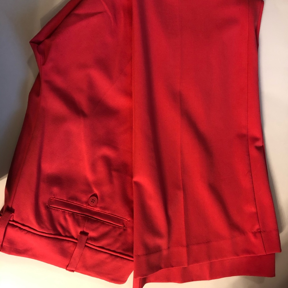 Coral dress pants